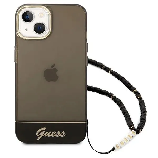 etui-guess-translucent-pearl-strap-na-iphone-14-czarne-stan-nowy