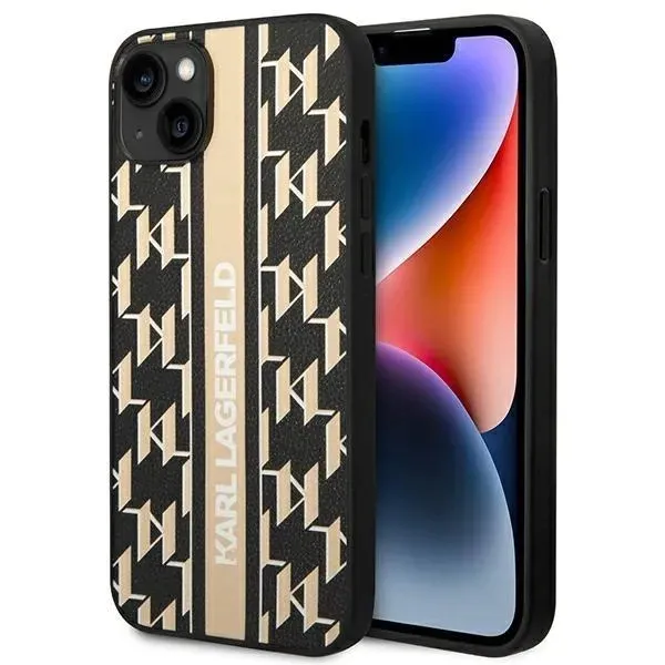 etui-karl-lagerfeld-monogram-stripe-na-iphone-14-plus-brazowe