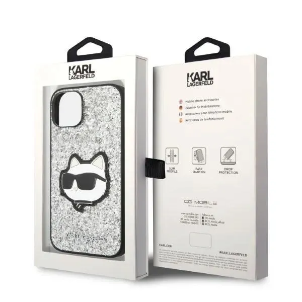 etui-karl-lagerfeld-glitter-choupette-patch-na-iphone-14-srebrne