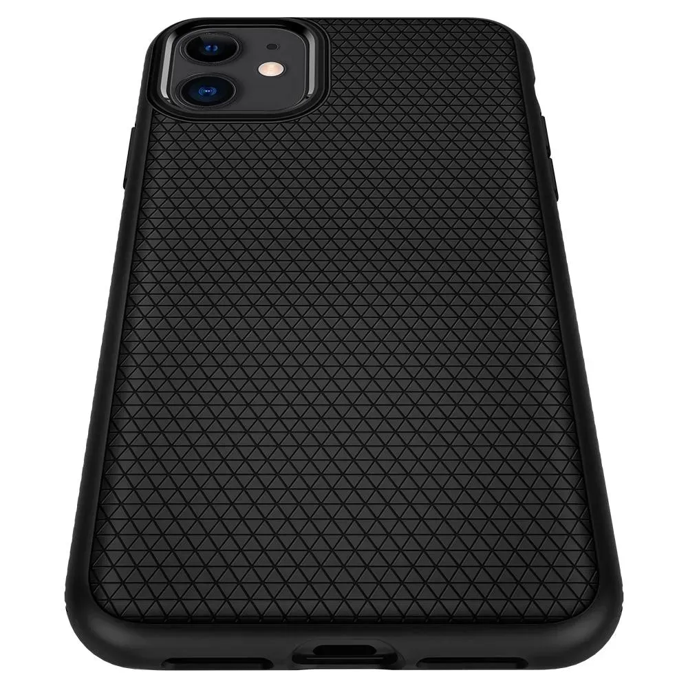 spigen-liquid-air-iphone-11-matte-black