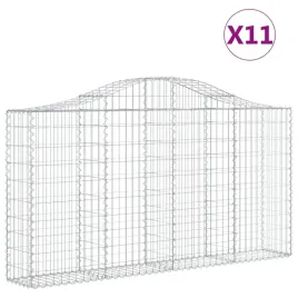 kosze-gabionowe-11-szt-200x30x100-120cm-galwanizowane-zelazo