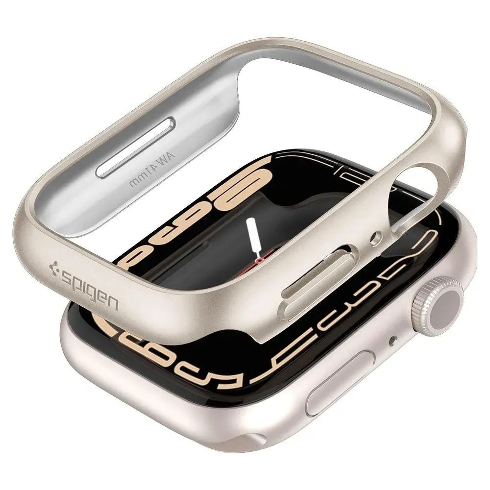 spigen-thin-fit-apple-watch-7-41mm-starlight
