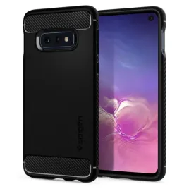 spigen-rugged-armor-galaxy-s10e-matte-black