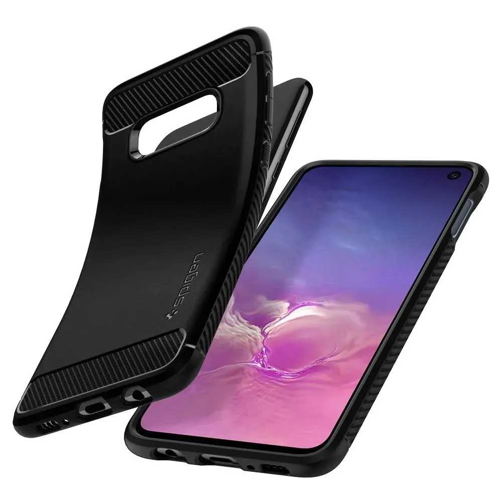 spigen-rugged-armor-galaxy-s10e-matte-black