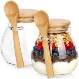 sloik-na-jogurt-i-desery-z-pokrywka-i-lyzeczka-bambusowa-440-ml-2-szt