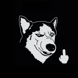 naklejka-na-auto-husky-fuck-off-bialy-pies-sticker