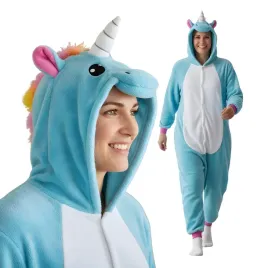 pizama-onesie-kigurumi-kostium-lazurowy-jednorozec-l-165-175cm