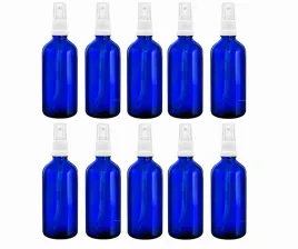 butelka-szklana-100ml-niebieska-z-atomizerem-bialym-x10szt