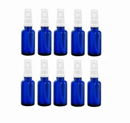 butelka-szklana-30ml-niebieska-z-atomizerem-bialym-x10szt