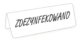 stojak-zdezynfekowano-kredowy-maly-105x35-bialy-czarny-nadruk