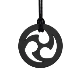 gryzak-terapeutyczny-wisiorek-ninja-star-czarny-xt