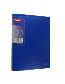 teczka-a5-z-20-koszulkami-clear-book-niebieski