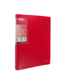 teczka-a5-z-20-koszulkami-clear-book-czerwony