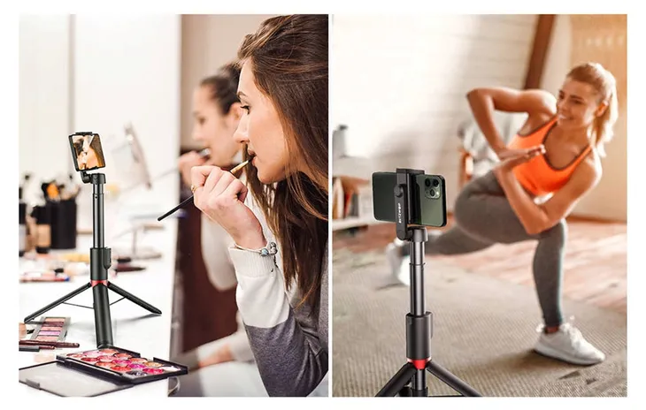 selfie-stick-statyw-bluetooth-blitzwolf-bw-bs10-plus-czarny-stan-nowy
