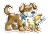 puzzle-4w1-4567-elementow-animals-with-babies-stan-nowy