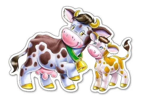 puzzle-4w1-4567-elementow-animals-with-babies-stan-nowy