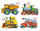 puzzle-4w1-4567-elementow-vehicles-stan-nowy