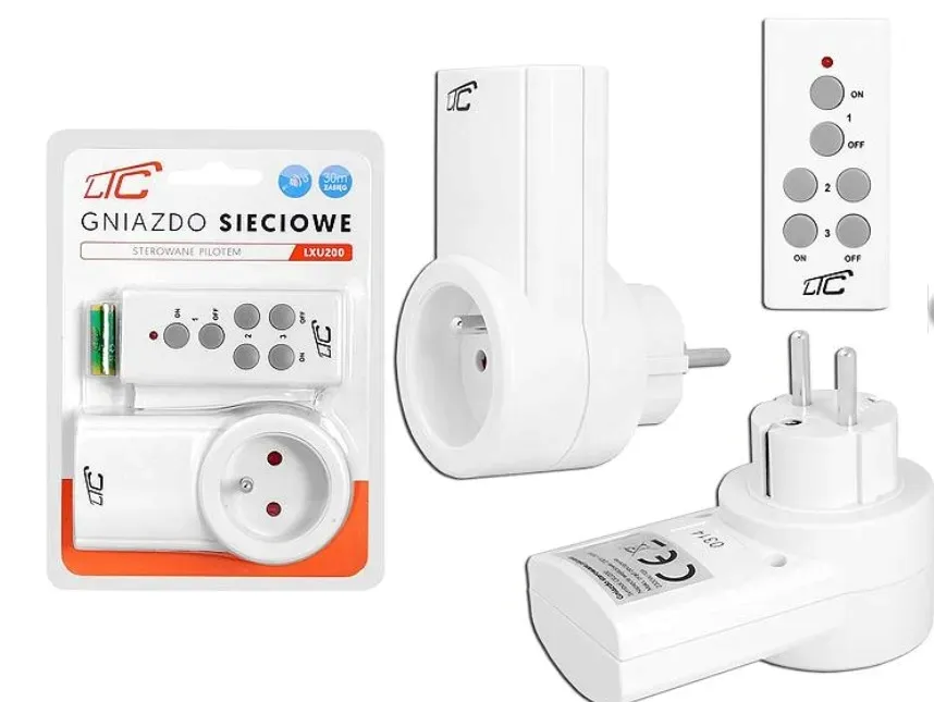 gniazdo-sieciowe-sterowane-pilotem-u200-stan-nowy