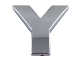 emblemat-litera-literka-cyfra-cyfry-chrom-y-y