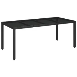 stol-ogrodowy-ze-szklanym-blatem-czarny-190x90x75-cm