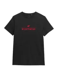 koszulka-t-shirt-meski-4f-czarny-4fss23-ttshm539