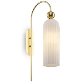 kinkiet-do-sypialni-antic-mod302wl-01w-szklany-klosz-bialy