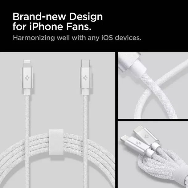 kabel-spigen-arcwire-lightning-cable-200cm-white-waga-z-opakowaniem-0-3-kg