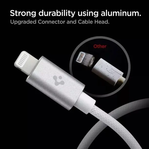 kabel-spigen-arcwire-lightning-cable-200cm-white-waga-z-opakowaniem-0-3-kg
