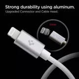 kabel-spigen-arcwire-lightning-cable-200cm-white-waga-z-opakowaniem-0-3-kg