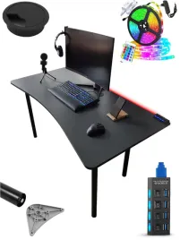 biurko-gamingowe-komputerowe-dla-graczy-led-hub