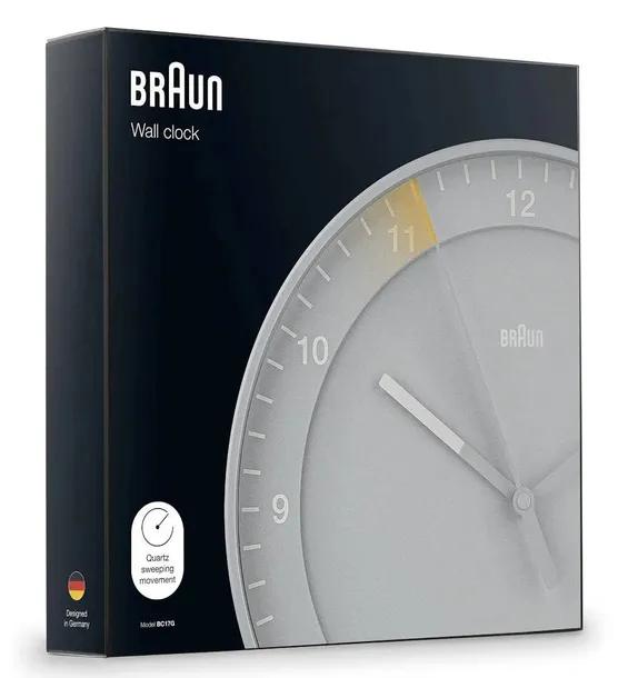 zegar-scienny-braun-bc17g-szary-30-cm-marka-braun-stan-nowy