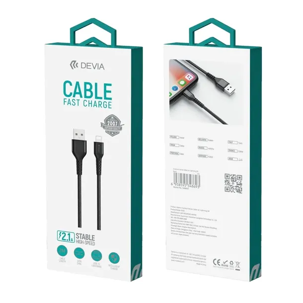 devia-kabel-gracious-usb-lightning-20-m-21a-czarny-waga-z-opakowaniem-0-3-kg-stan-nowy