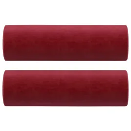 poduszki-ozdobne-2-szt-czerwien-winna-o15x50-cm-aksamit