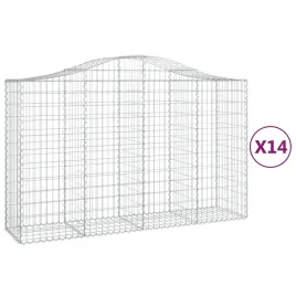 kosze-gabionowe-14-szt-200x50x120-140cm-galwanizowane-zelazo