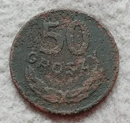 stara-moneta-kolekcjonerska-50-groszy-1949-miedzionikiel-polska