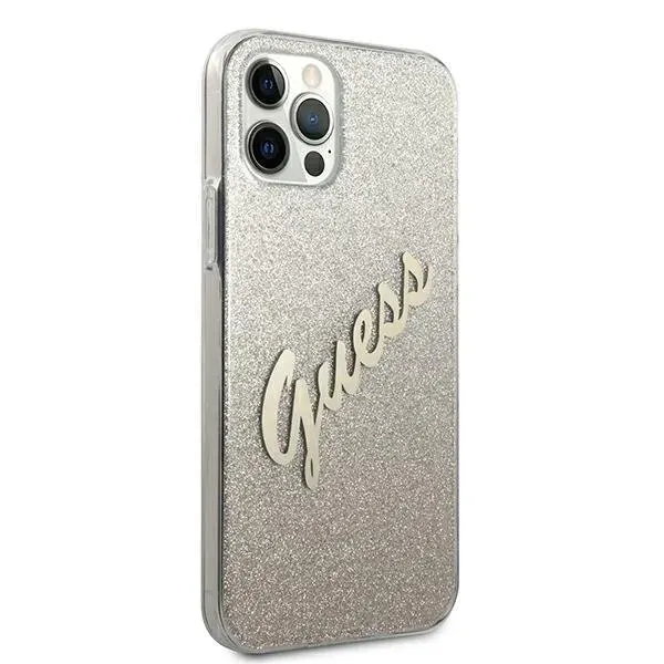 guess-iphone-12-pro-max-67-zloty-gold-hardcase-glitter-gradient-script-stan-nowy