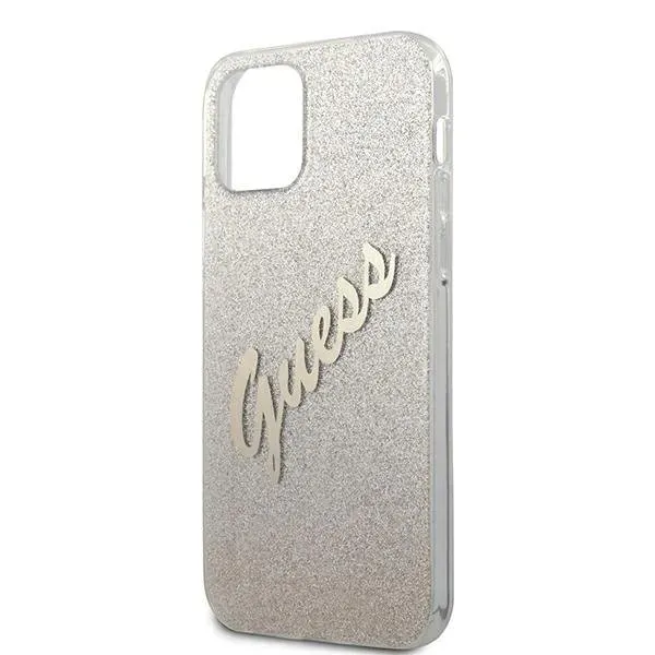 guess-iphone-12-pro-max-67-zloty-gold-hardcase-glitter-gradient-script
