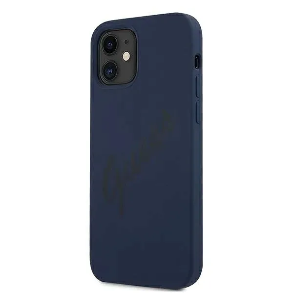 guess-guhcp12slsvsbl-iphone-12-mini-54-niebieski-blue-hardcase-script