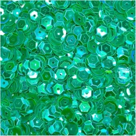 cekiny-lamane-okragle-opalizujace-9mm-15g-loveart-zielone