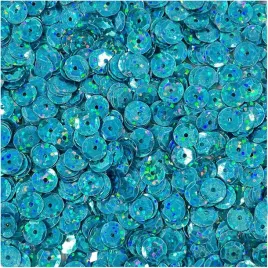 cekiny-lamane-okragle-holograficzne-9mm-15g-loveart-turkusowe