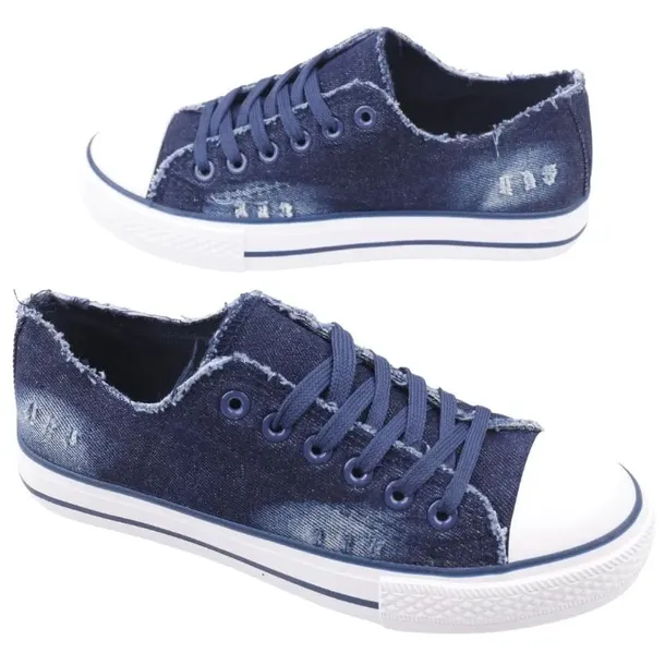 trampki-damskie-tenisowki-jeansowe-2-rease-granatowy-40-marka-inna