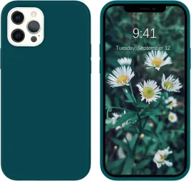 etui-do-apple-iphone-12-pro-max-case-ciemnozielone-silikonowe-plecki