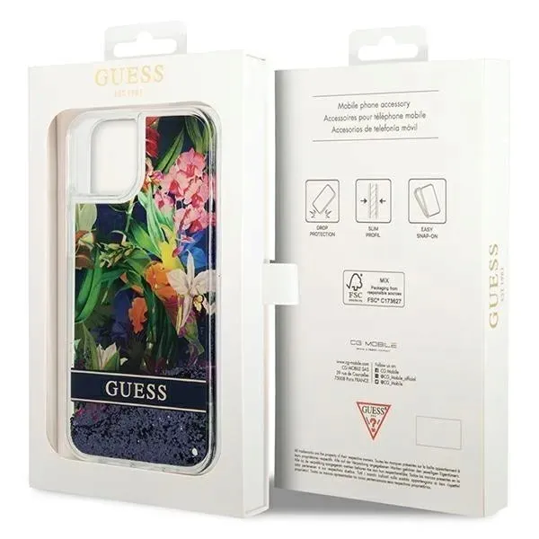 guess-etui-do-iphone-14-plus-67-niebieski-blue-hardcase-stan-nowy