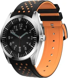 pasek-do-zegarka-czarno-pomaranczowy-silikon-uniwersalny-wodoodporny-26mm