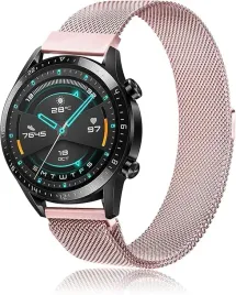 pasek-do-zegarka-rozowy-stal-siatka-uniwersalny-samsung-huawei-22mm