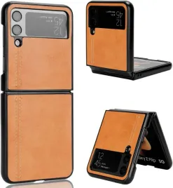 etui-do-samsung-galaxy-z-flip-3-jasny-brazowy-skora-twarde-plecki