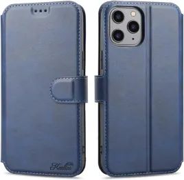 etui-do-apple-iphone-12-pro-max-niebieskie-z-klapka-eko-skora-solidne