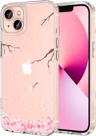 etui-do-apple-iphone-13-bezbarwne-silikonowe-plecki-drzewo-kwitnaca-wisnia