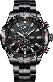 zegarek-meski-czarny-analogowy-kwarcowy-elegancki-stal-nierdzewna-30m