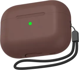 etui-do-airpods-pro-1-2-zawieszka-brazowe-matowe-wytrzymale-ochronne